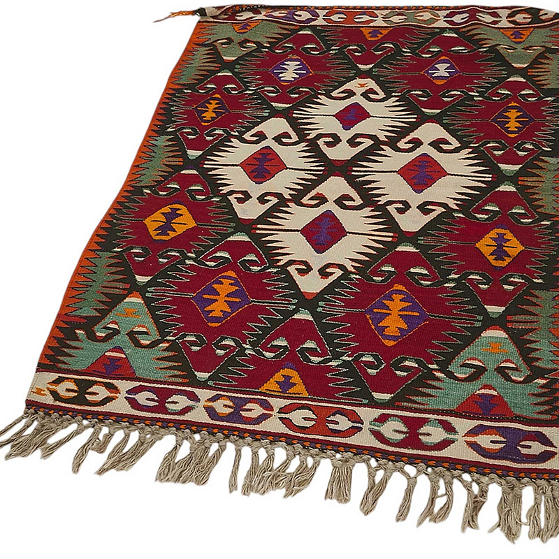 Vintage Mut Kilim Rug - 2' 11" x 4' 1" (35" x 49") - K0092328