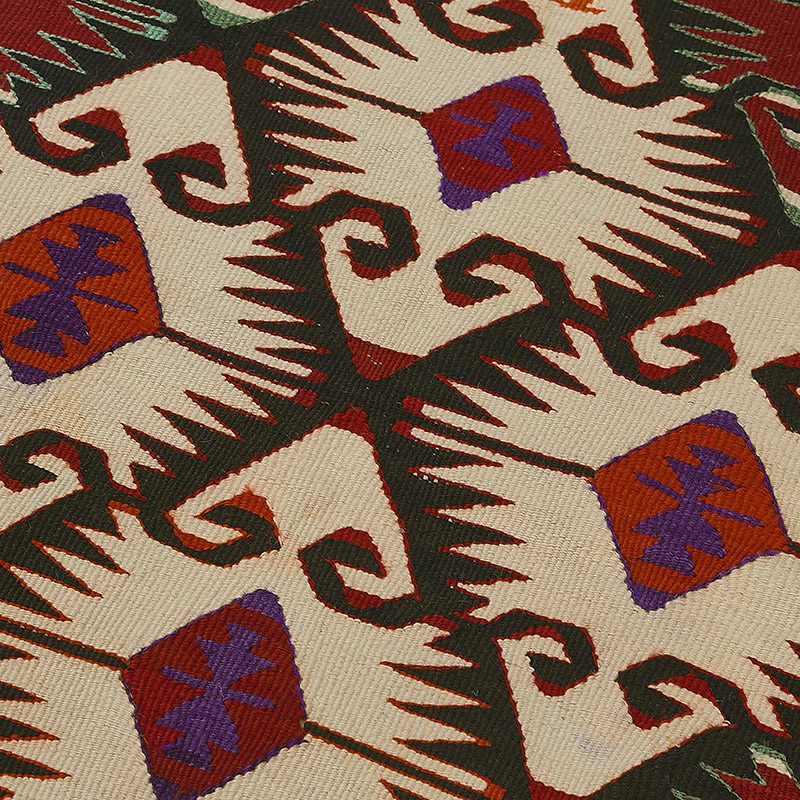 Vintage Mut Kilim Rug - 2' 11" x 4' 1" (35" x 49") - K0092328