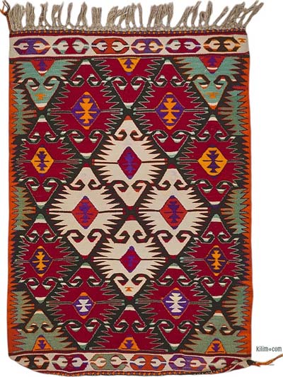 Alfombra Vintage Mut Kilim - 88 cm x 125 cm