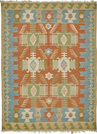 Turkish Handwoven Kilim Rug