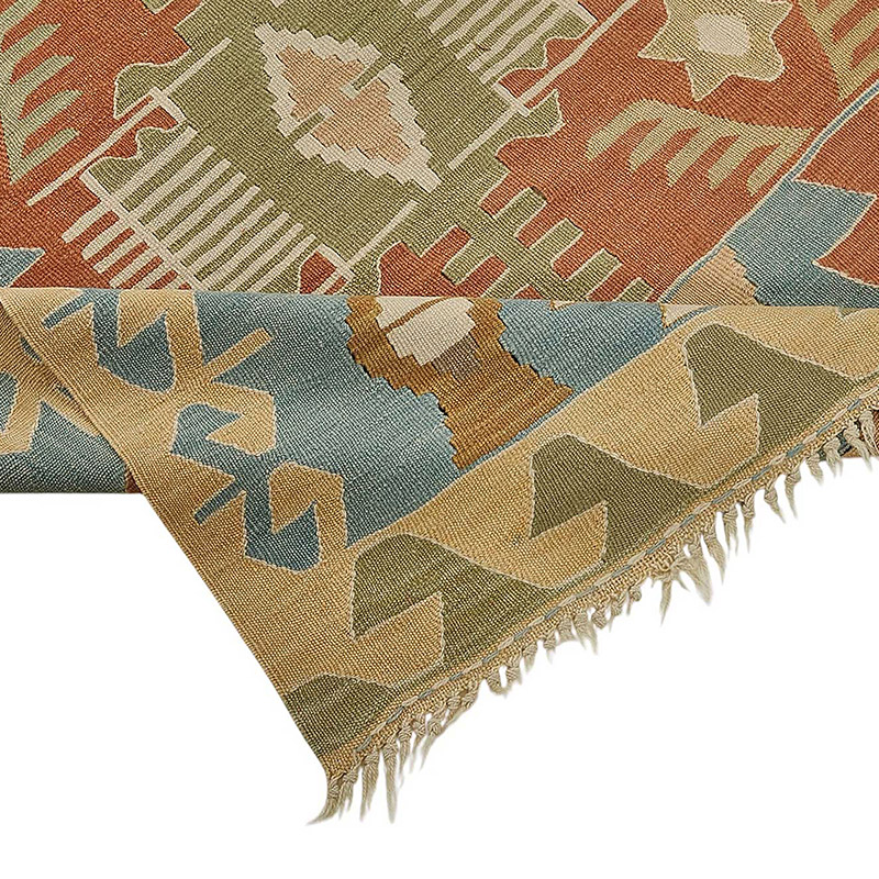 Turkish Handwoven Kilim Rug - K0092330