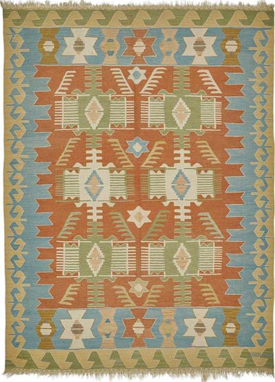 Turkish Handwoven Kilim Rug