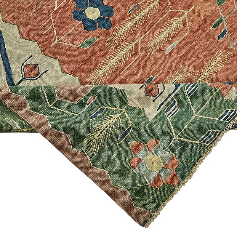 Turkish Handwoven Kilim Rug - K0092331