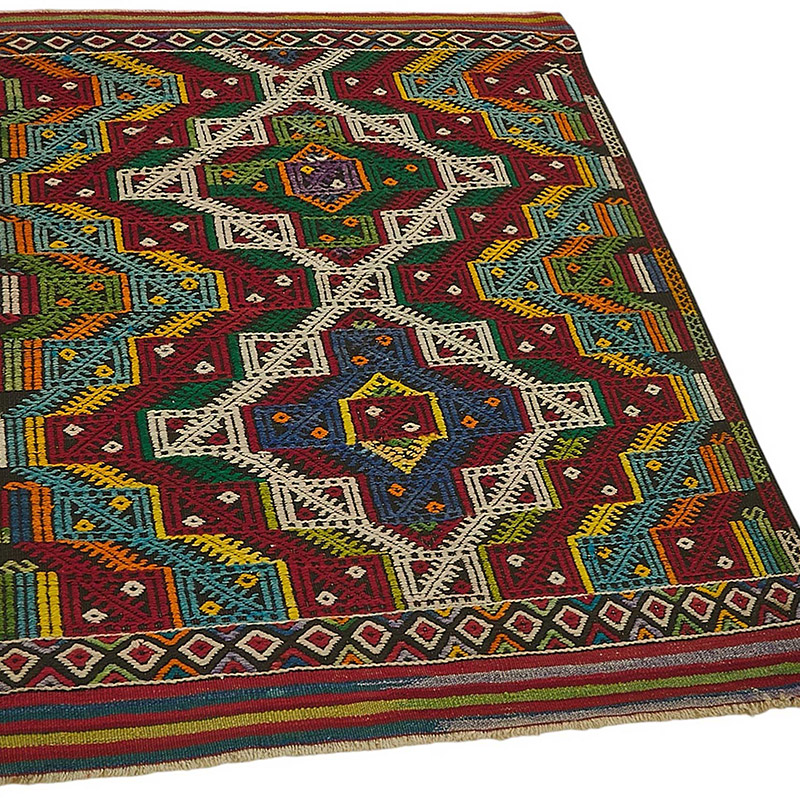 Vintage Anatolian Jijim Rug - K0092332