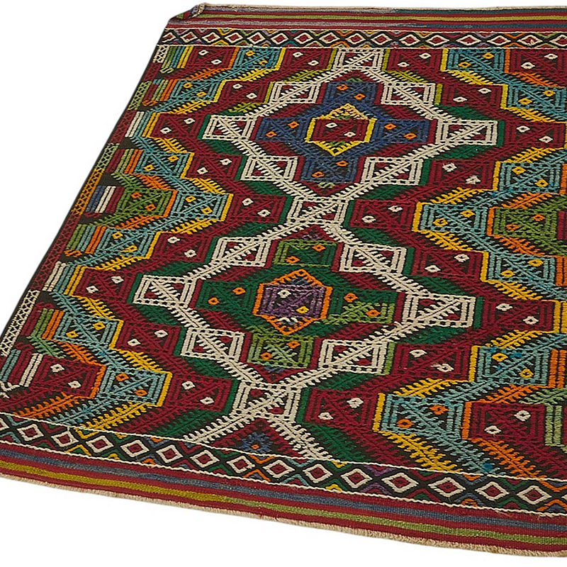 Vintage Anatolian Jijim Rug - K0092332