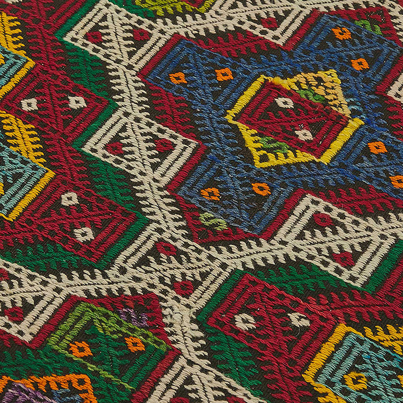 Vintage Anatolian Jijim Rug - K0092332