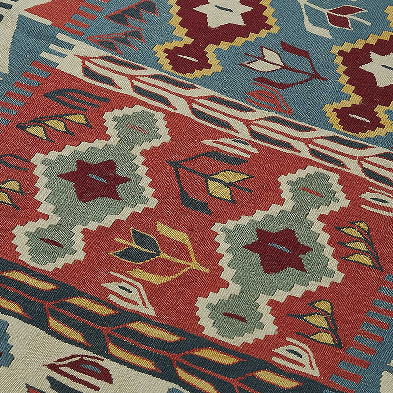 Turkish Handwoven Kilim Rug - K0092335