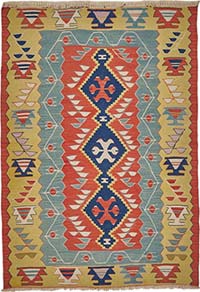 Turkish Handwoven Kilim Rug