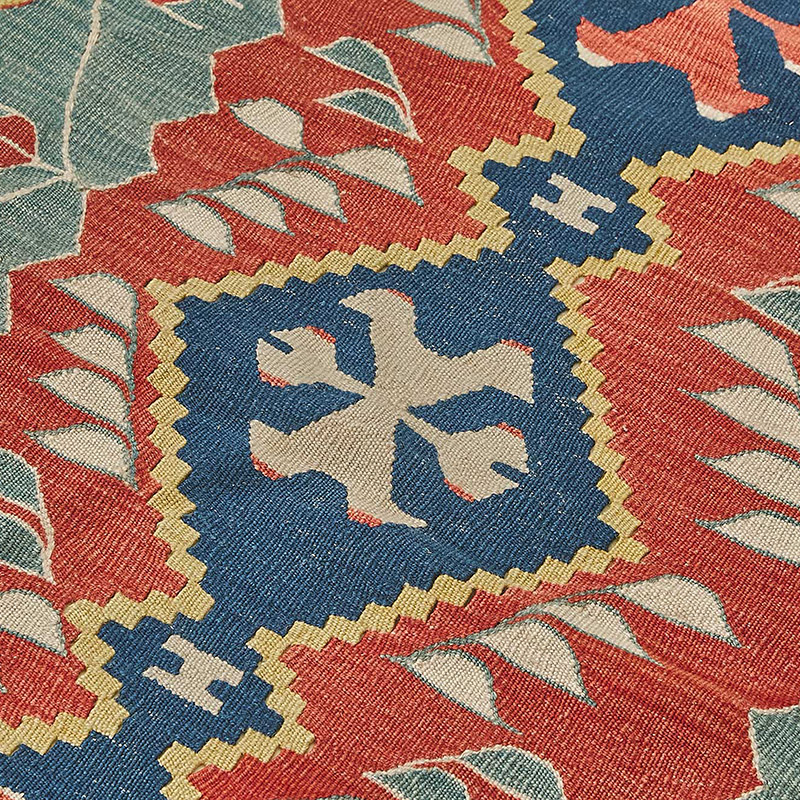 Turkish Handwoven Kilim Rug - K0092336