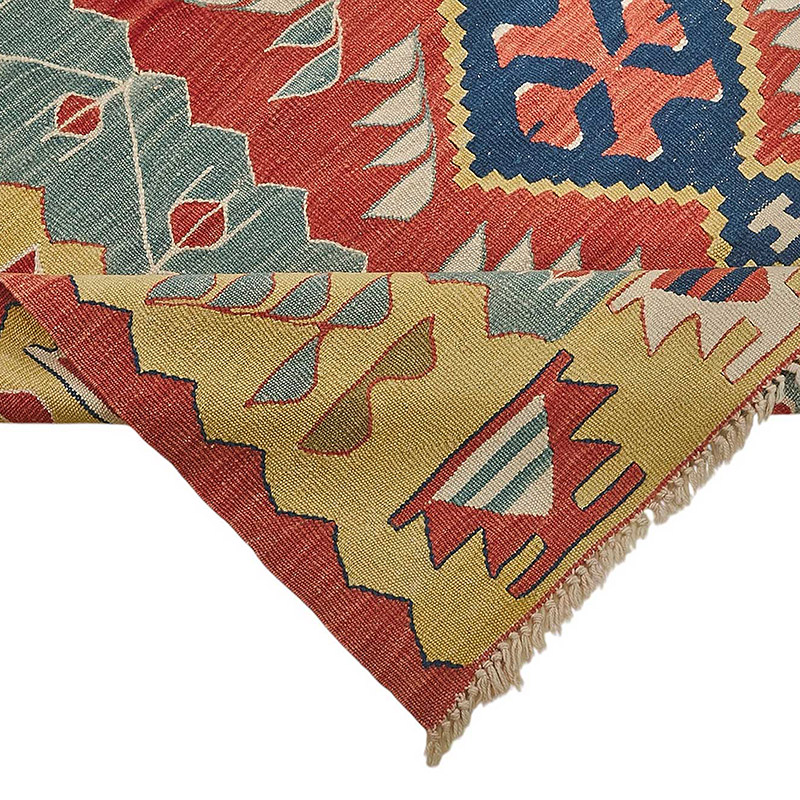 Turkish Handwoven Kilim Rug - K0092336
