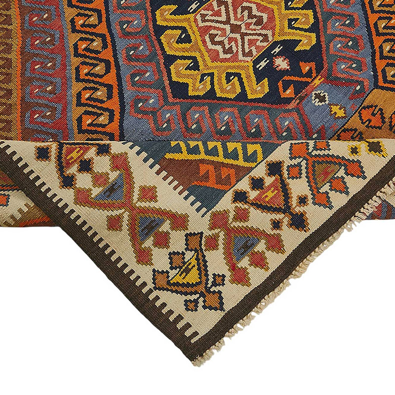 Turkish Handwoven Kilim Rug - K0092337