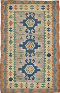 Turkish Handwoven Kilim Rug