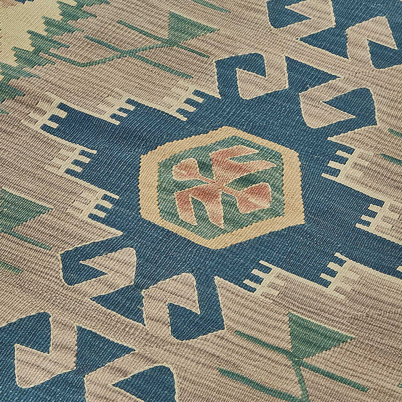 Turkish Handwoven Kilim Rug - K0092338