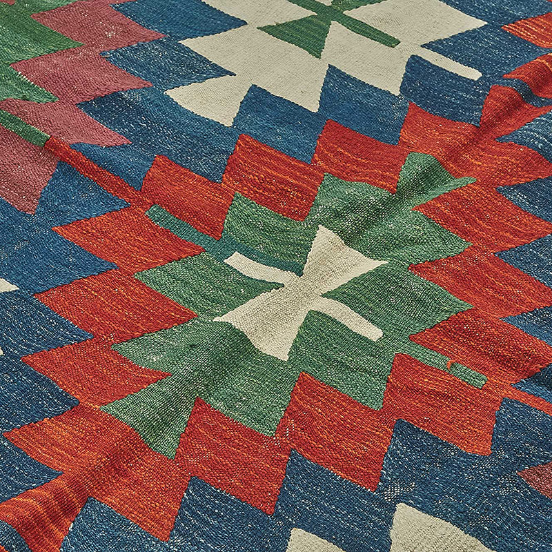 Turkish Handwoven Kilim Rug - K0092343