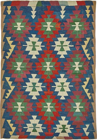 Turkish Handwoven Kilim Rug