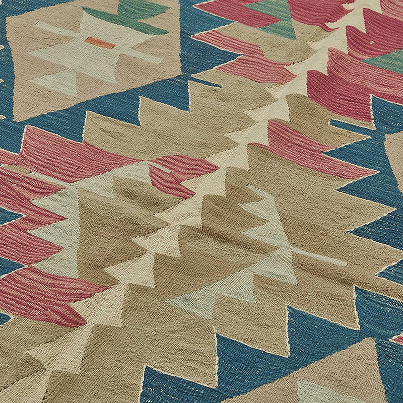 Turkish Handwoven Kilim Rug - K0092344