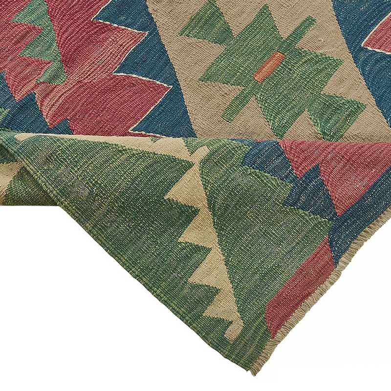 Turkish Handwoven Kilim Rug - K0092344