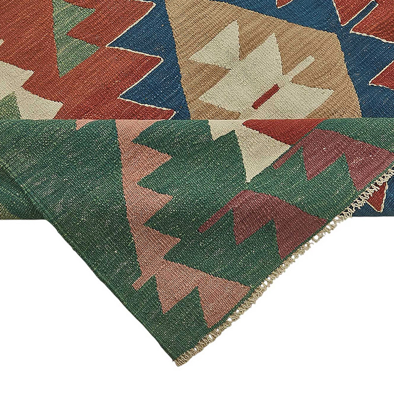 Turkish Handwoven Kilim Rug - K0092346