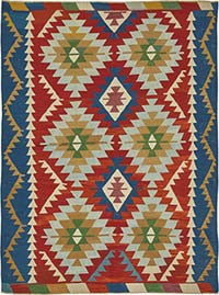 Turkish Handwoven Kilim Rug