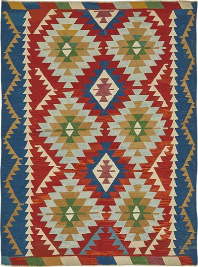 Turkish Handwoven Kilim Rug