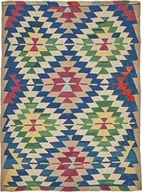 Turkish Handwoven Kilim Rug