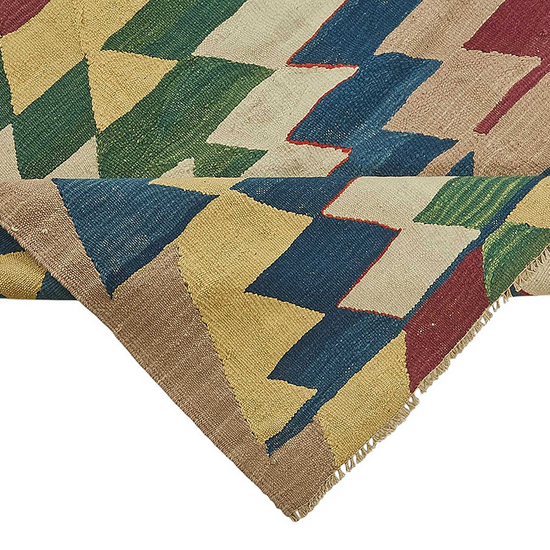 Turkish Handwoven Kilim Rug - K0092348