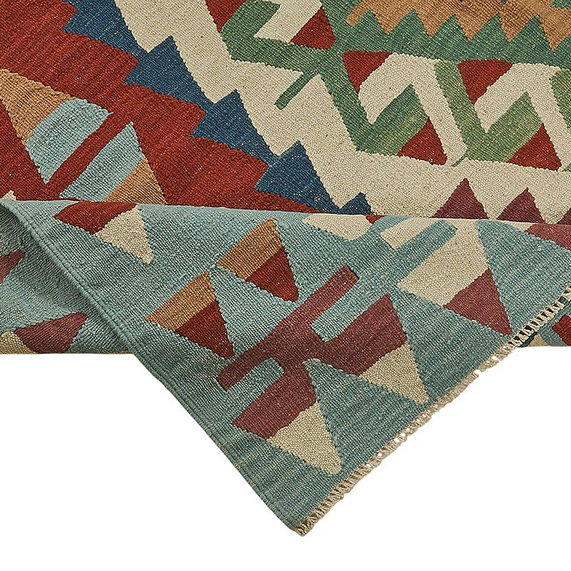 Turkish Handwoven Kilim Rug - K0092349