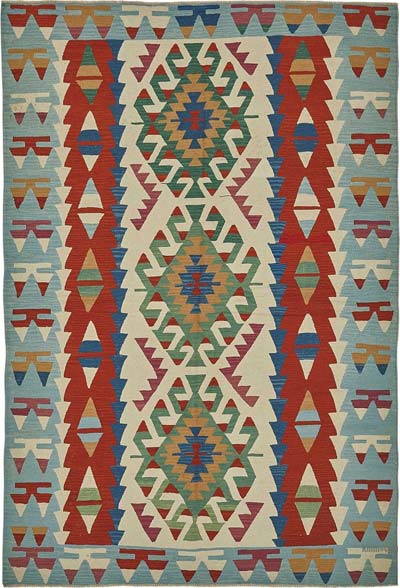 Turkish Handwoven Kilim Rug