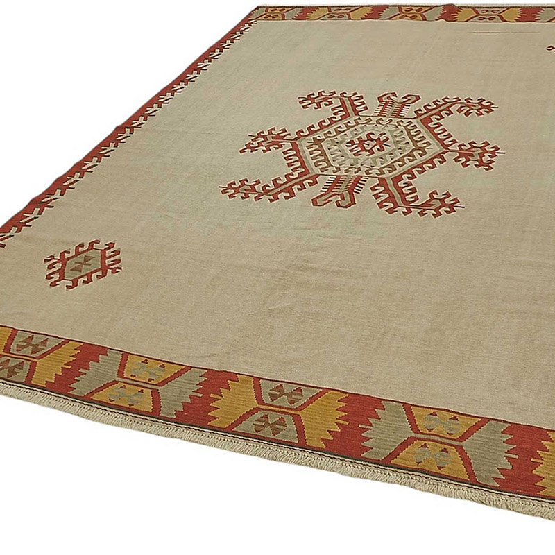 Turkish Handwoven Kilim Rug - K0092351