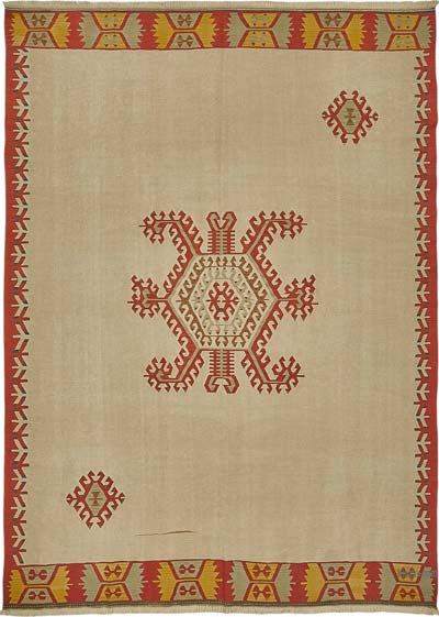 Turkish Handwoven Kilim Rug