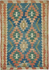 Turkish Handwoven Kilim Rug