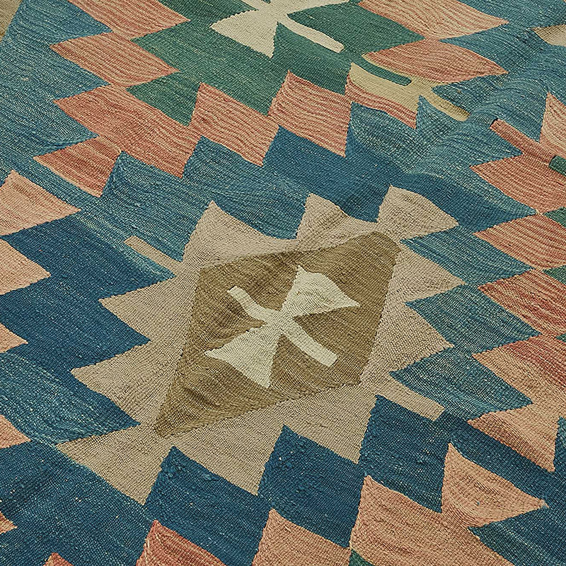 Turkish Handwoven Kilim Rug - K0092352