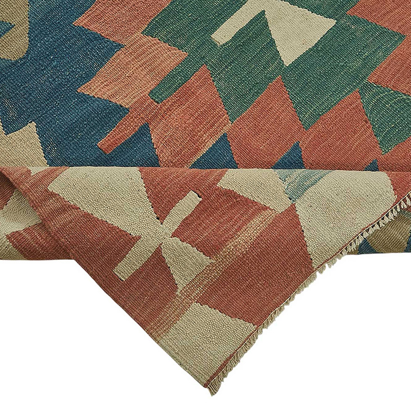Turkish Handwoven Kilim Rug - K0092352
