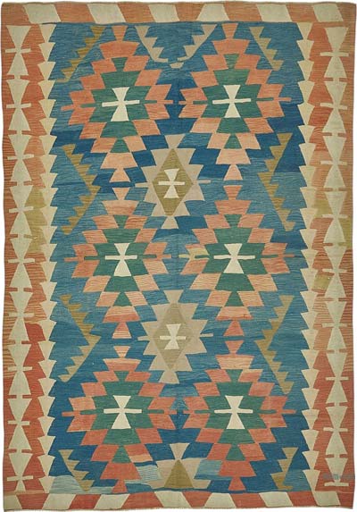 Turkish Handwoven Kilim Rug
