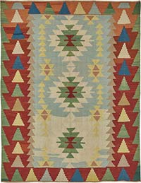 Turkish Handwoven Kilim Rug