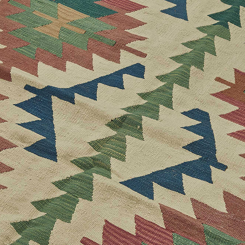 Turkish Handwoven Kilim Rug - K0092356
