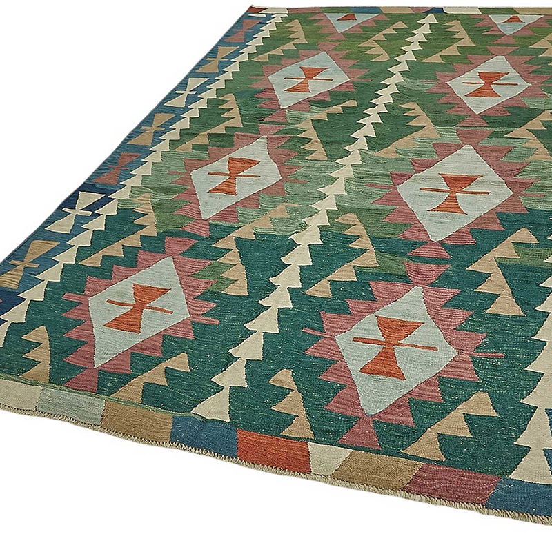 Turkish Handwoven Kilim Rug - K0092357