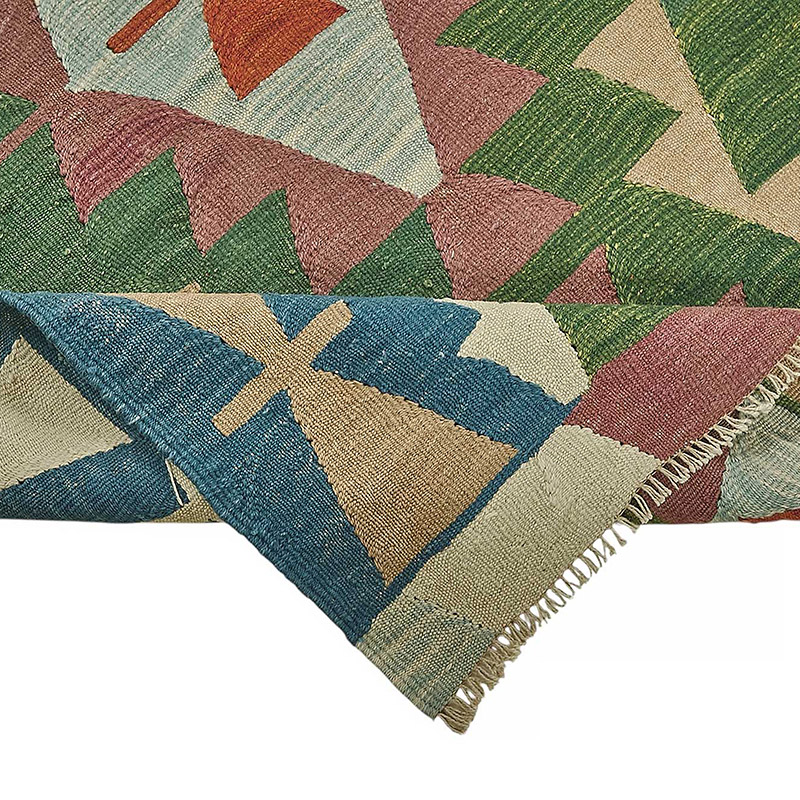 Turkish Handwoven Kilim Rug - K0092357