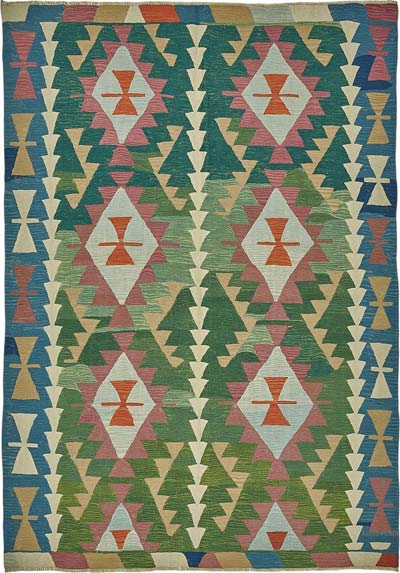 Turkish Handwoven Kilim Rug