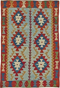 Turkish Handwoven Kilim Rug