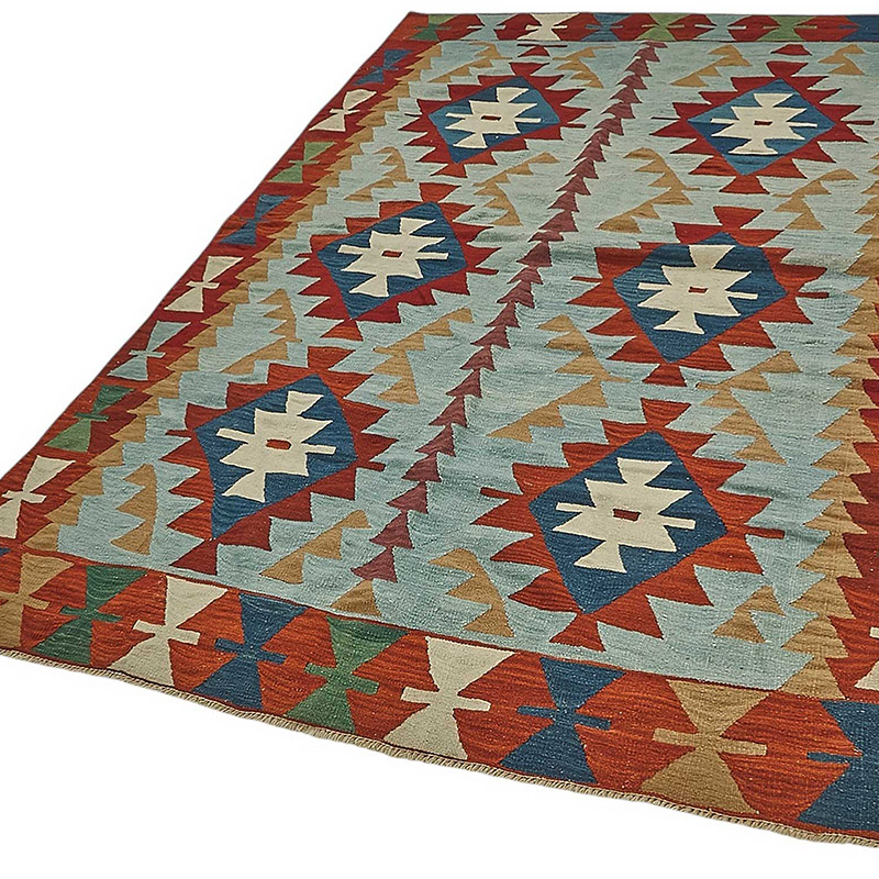 Turkish Handwoven Kilim Rug - K0092362