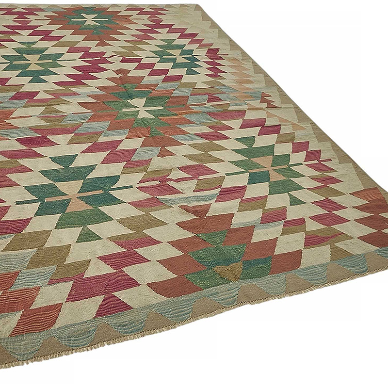 Turkish Handwoven Kilim Rug - K0092363