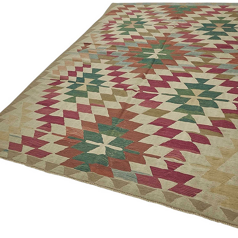 Turkish Handwoven Kilim Rug - K0092363