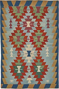 Turkish Handwoven Kilim Rug