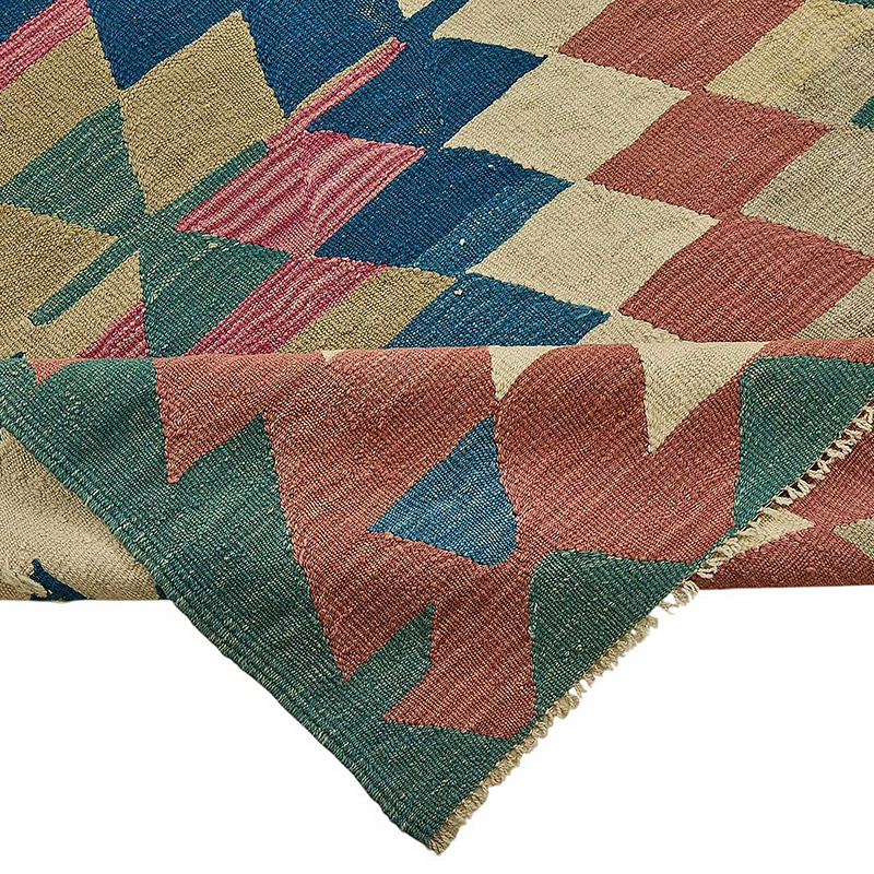 Alfombra Kilim Turca Tejida a Mano - K0092367