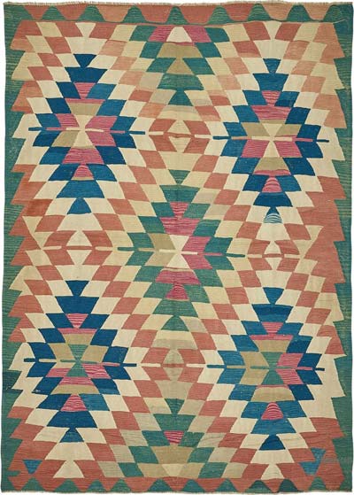 Turkish Handwoven Kilim Rug