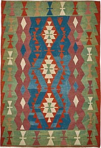 Turkish Handwoven Kilim Rug