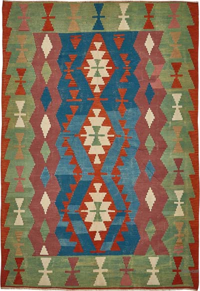 Turkish Handwoven Kilim Rug