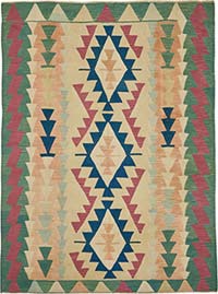 Turkish Handwoven Kilim Rug
