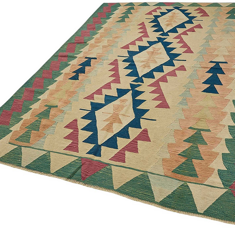 Turkish Handwoven Kilim Rug - K0092369